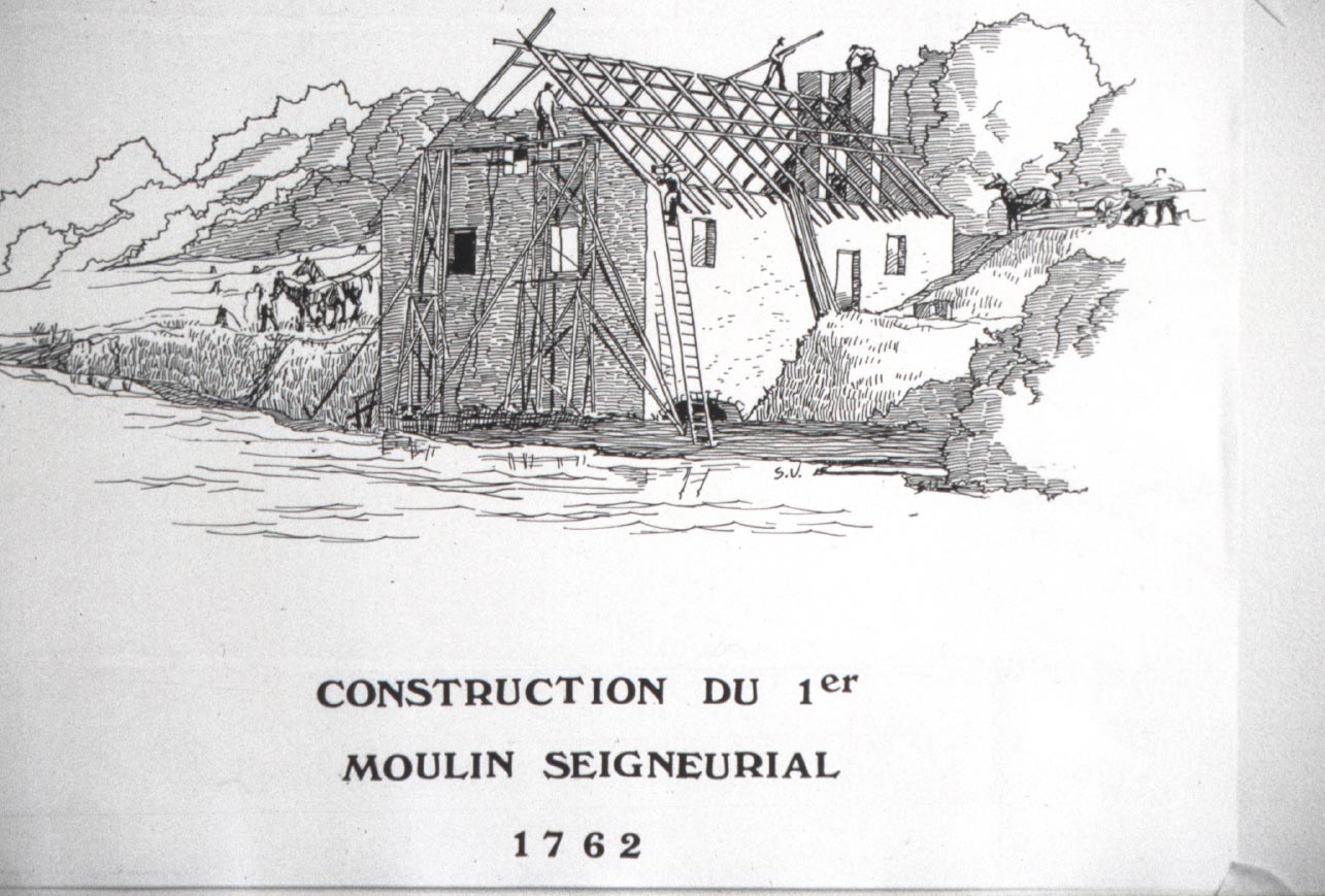Illustration du moulin Légaré