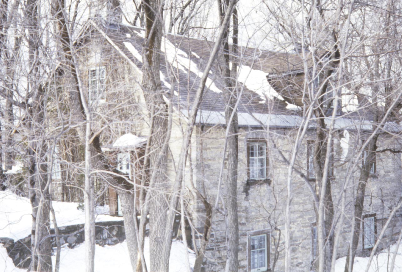 Moulin de la dalle en hiver