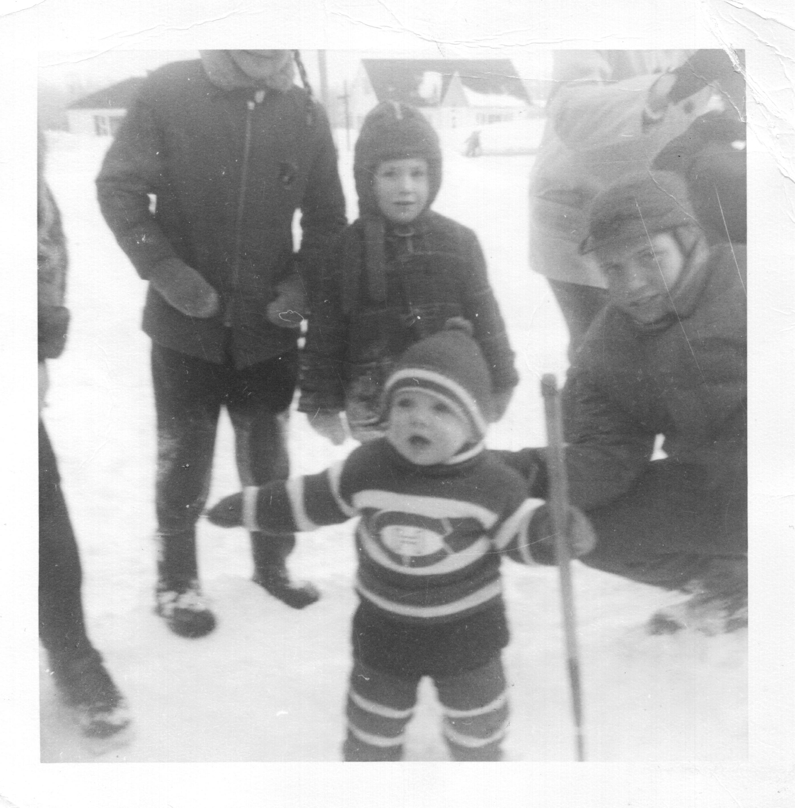 Première partie de hockey