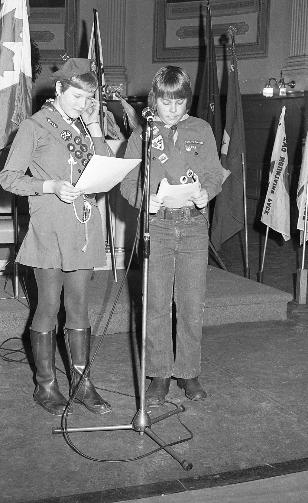 Réunion des Guides et des Scouts de Saint-Eustache