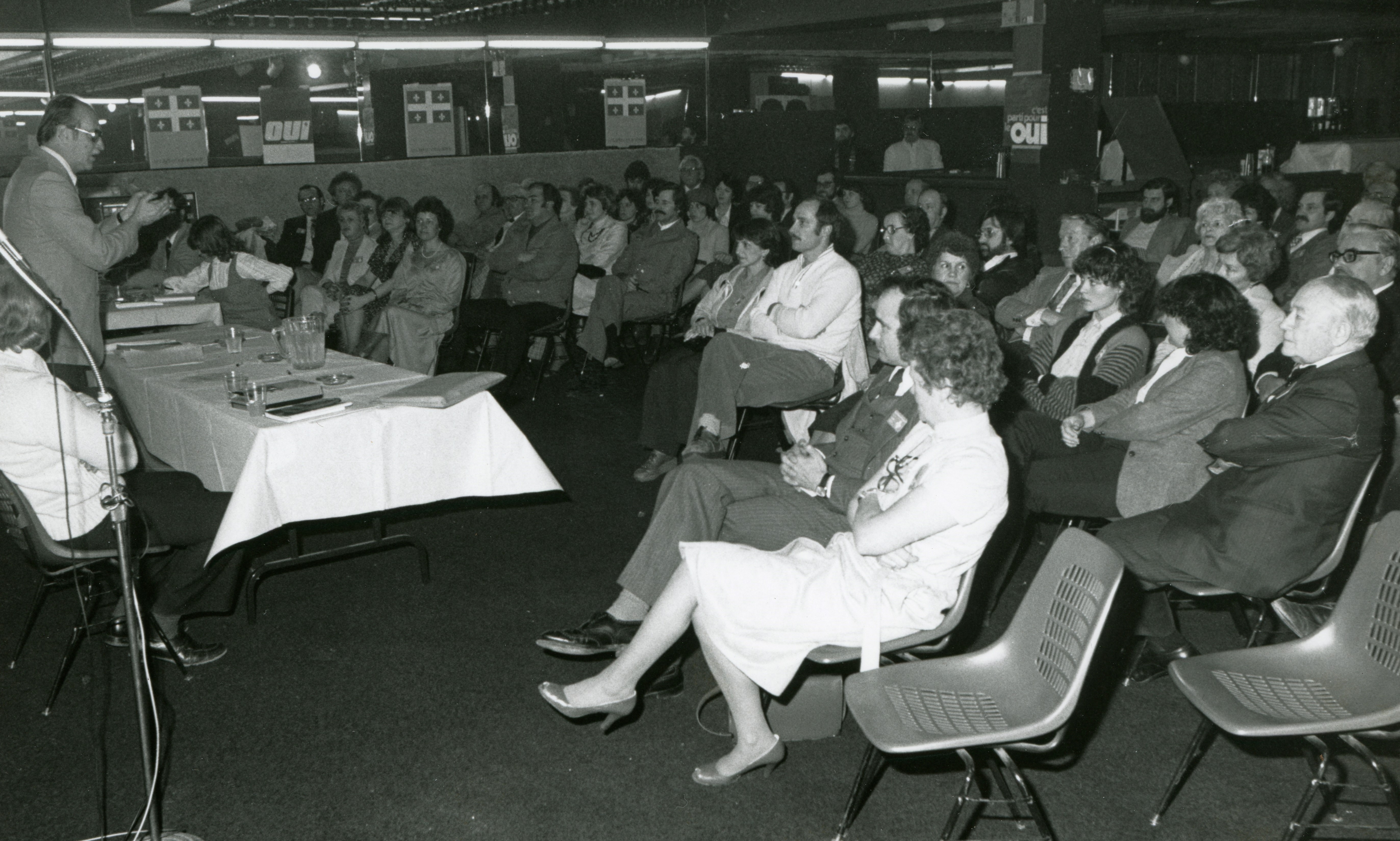 Assemblée du comité du OUI pour le référendum de 1980